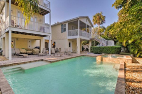 Holmes Beach Family Home with Private Pool and 3 Decks!